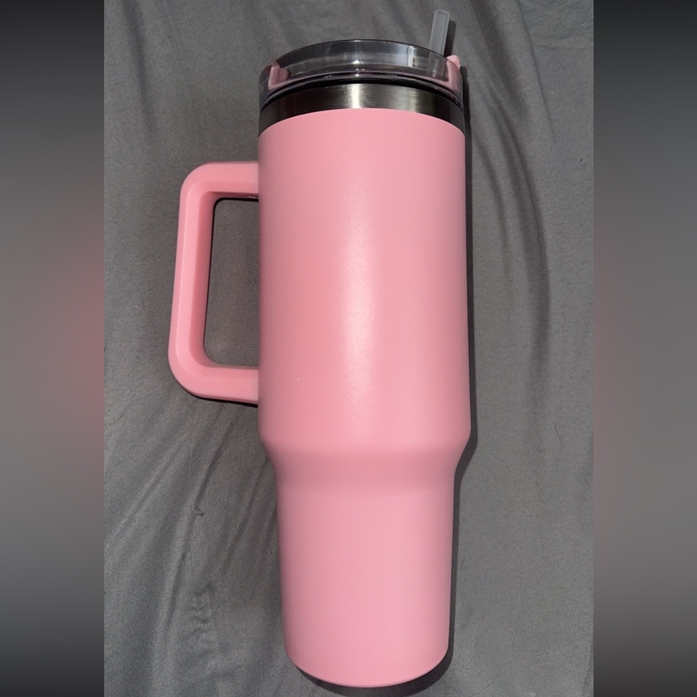 pink cup